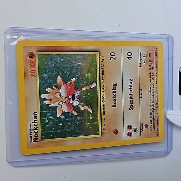 POKEMON ~German Nockchan Holo Rare # 71 - Picture 2 of 7